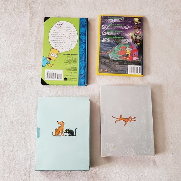 💥2/$30💥Simpsons Bundle: Bart's Guide to Life, Treehouse of Horror, S 1&2 DVD - Picture 3 of 11